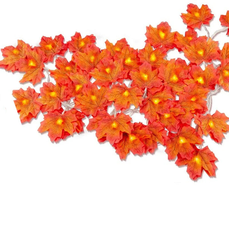 Christmas Decoration Artificial Maple Leaf Leaves