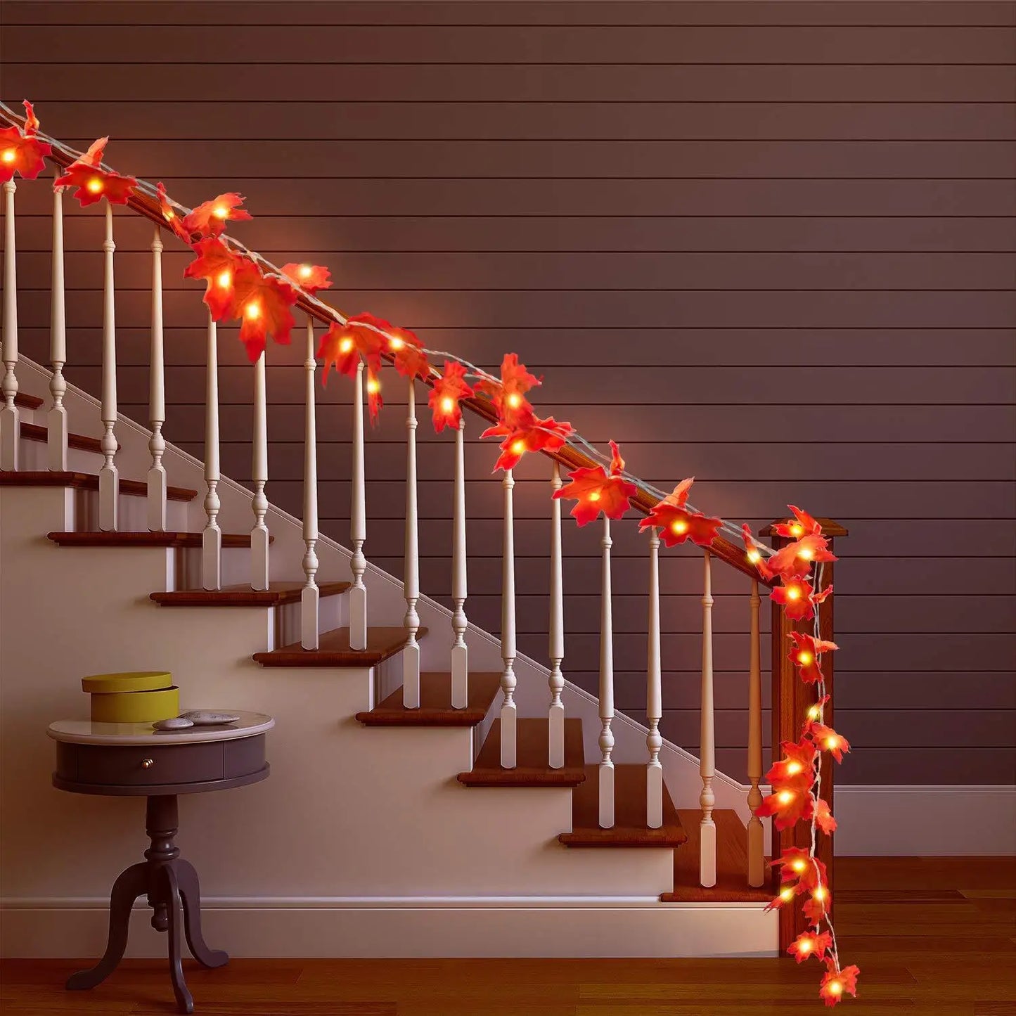 Christmas Decoration Artificial Maple Leaf Leaves