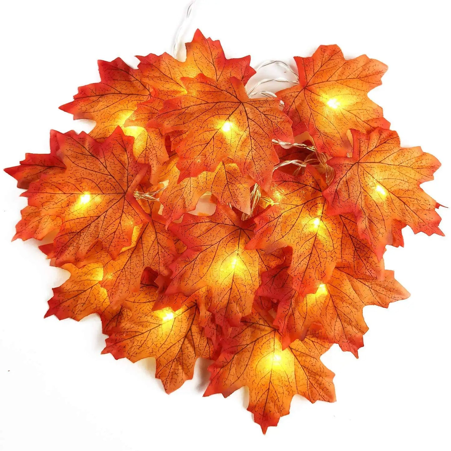 Christmas Decoration Artificial Maple Leaf Leaves