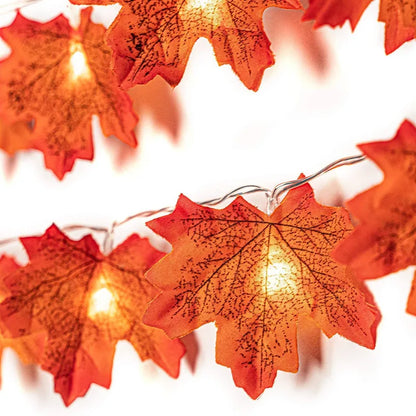 Christmas Decoration Artificial Maple Leaf Leaves