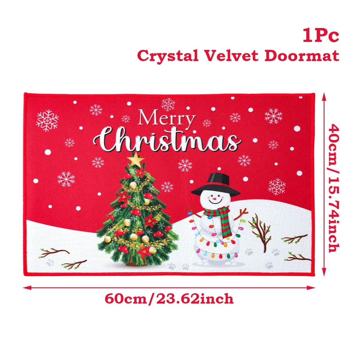 Christmas Door Mat