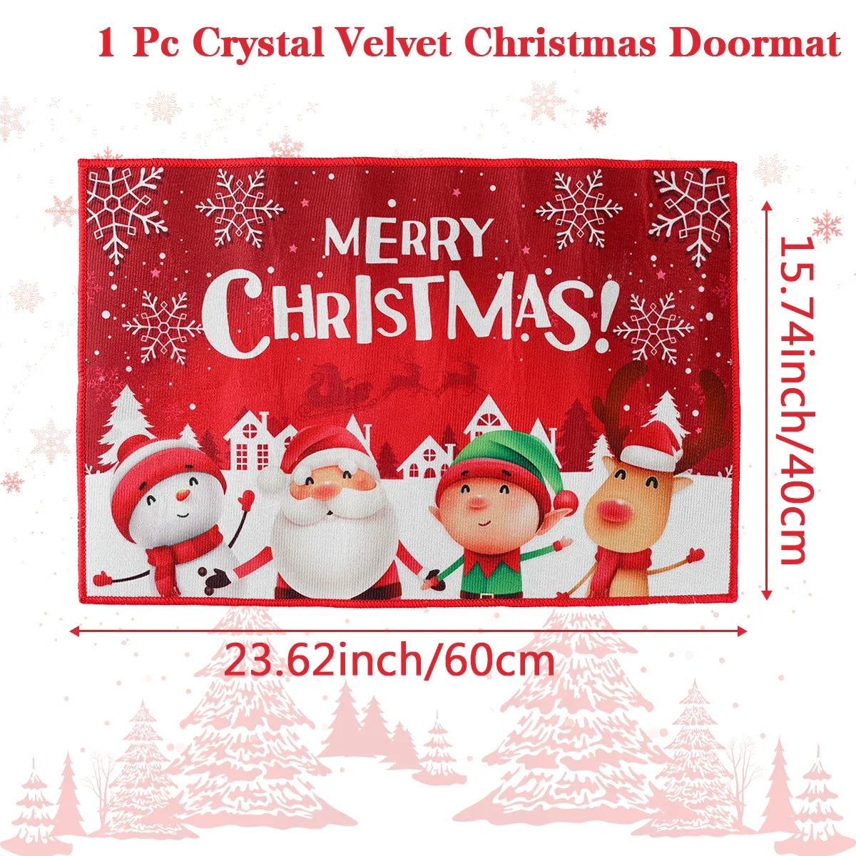 Christmas Door Mat