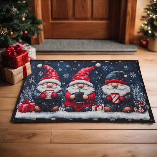 Christmas Doormat Merry Christmas Decorations for Home 2025 Navidad Natal Outdoor Floor Carpet Xmas Ornament New Year Gift 2026