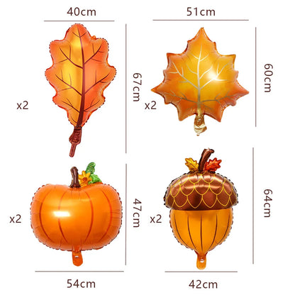 Happy Fall Balloons