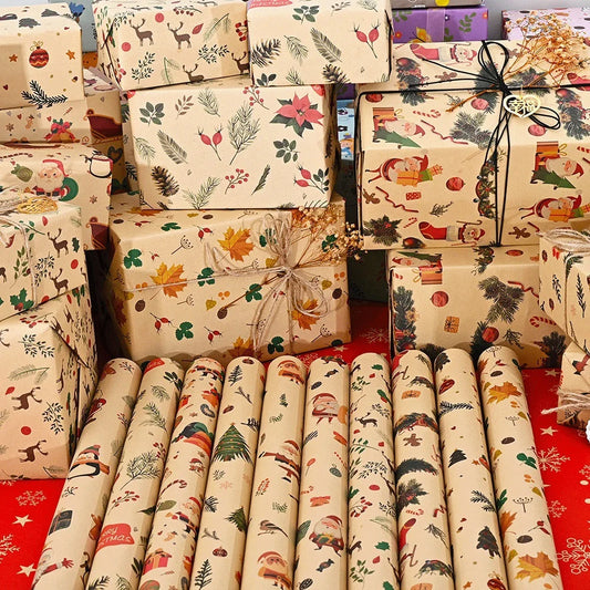 Festive Holiday Gift Wrap Delight