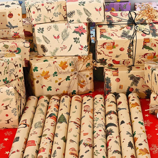 Festive Holiday Gift Wrap Delight