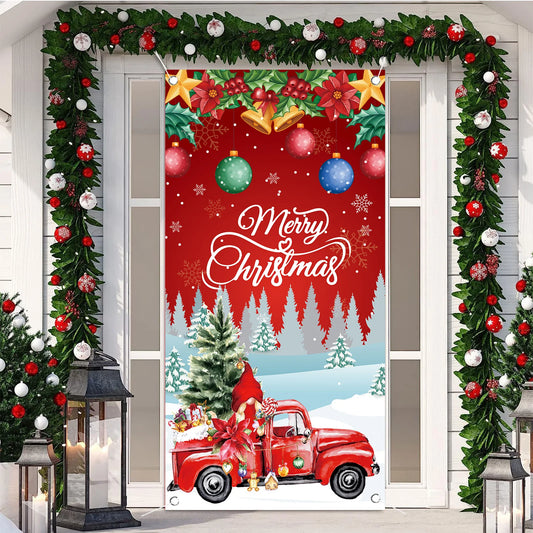 Festive Christmas Door Banner