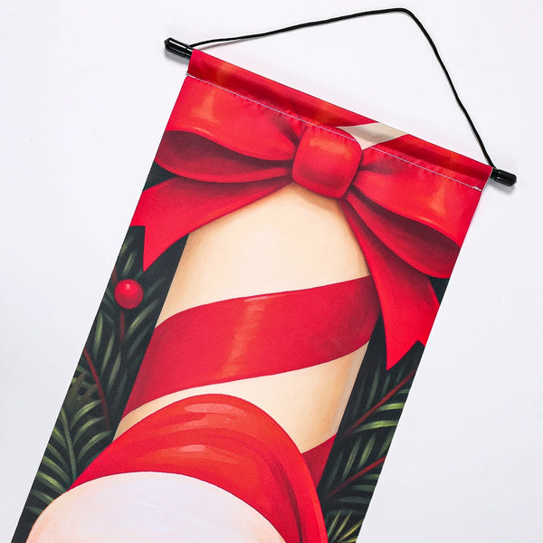 Festive Christmas Door Decor